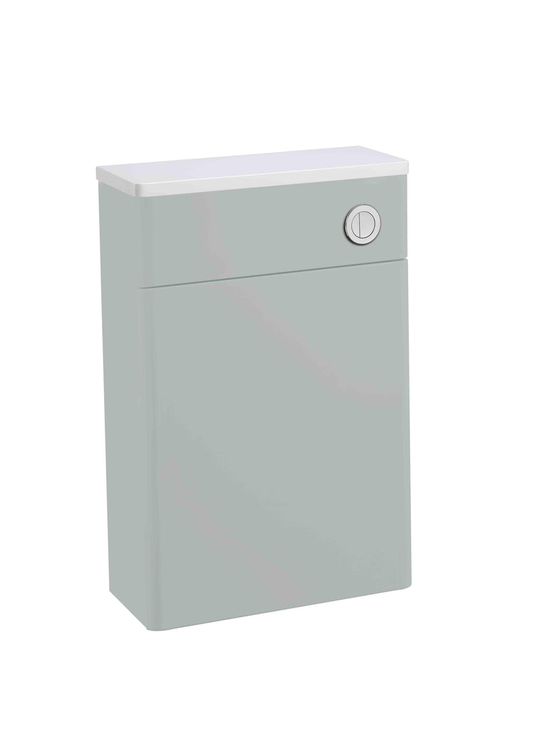 560mm Curve Fronted Back to Wall Unit - Light