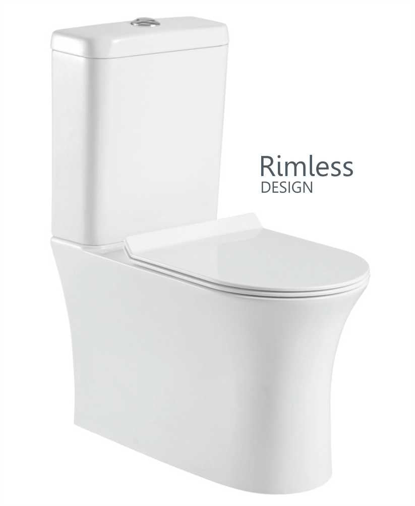 Amanda Rimless Comfort Height Fully Shro