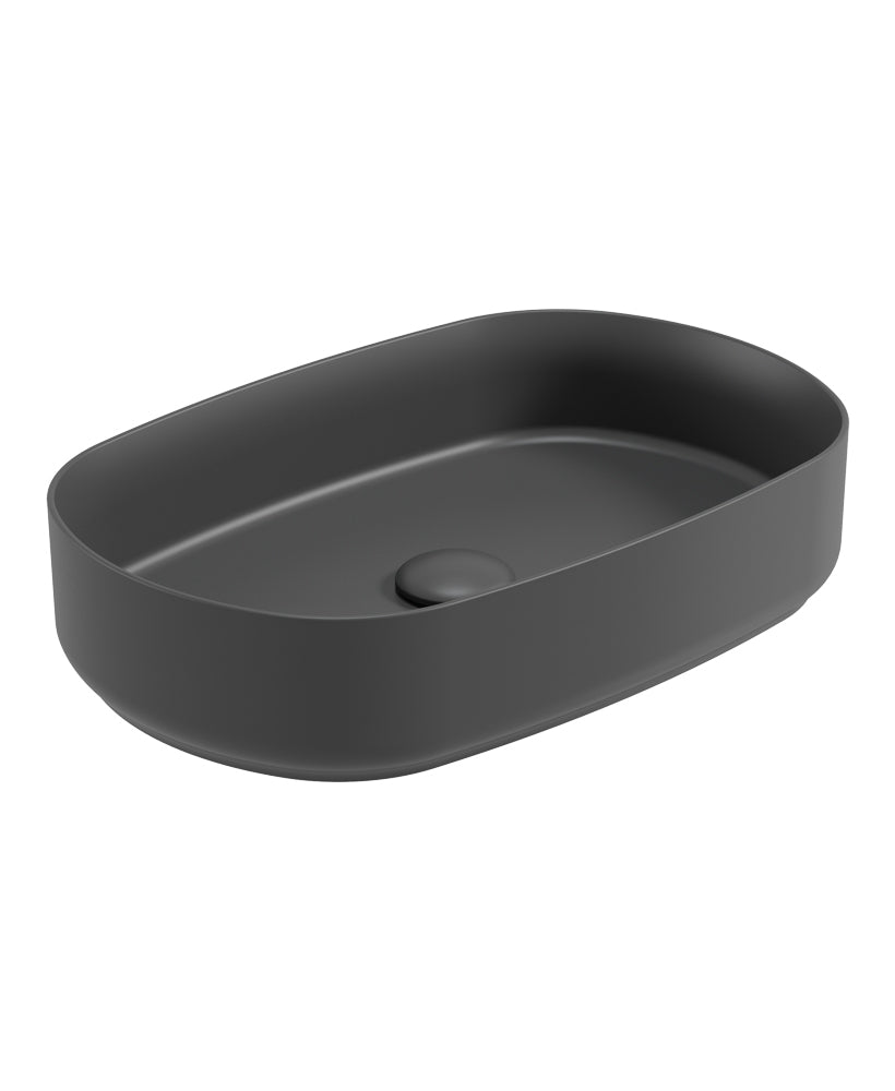Avanti Oval 55cm Vessel Basin with Ceram