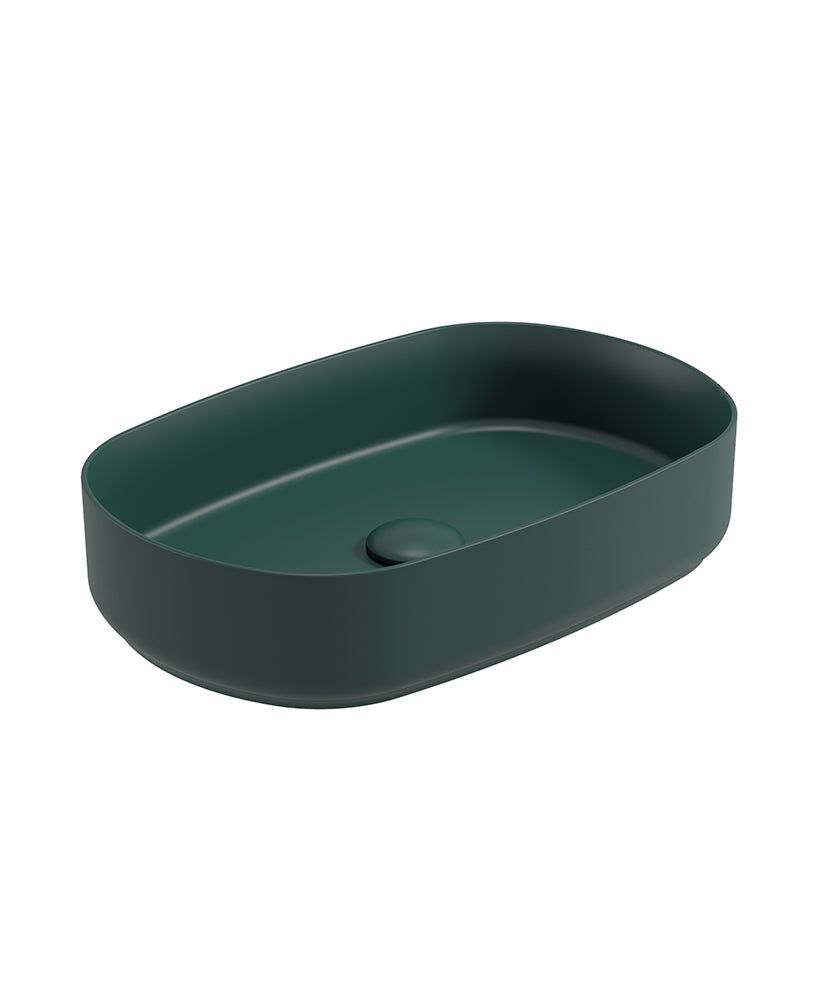 Avanti Oval 55cm Vessel Basin with Ceram