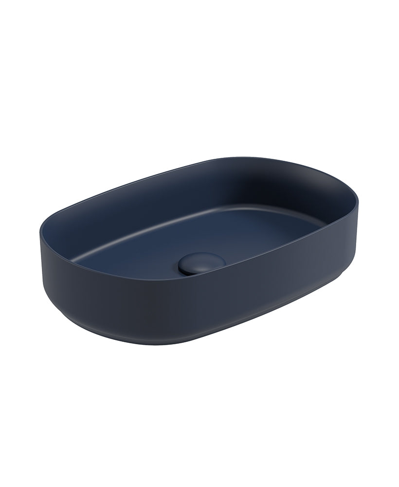 Avanti Oval 55cm Vessel Basin with Ceram