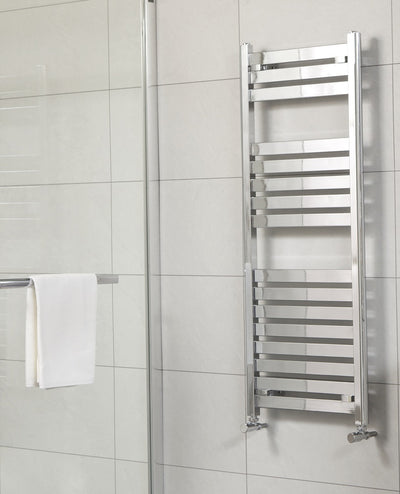 Ashton 1200x500 Heated Towel Rail Chrome