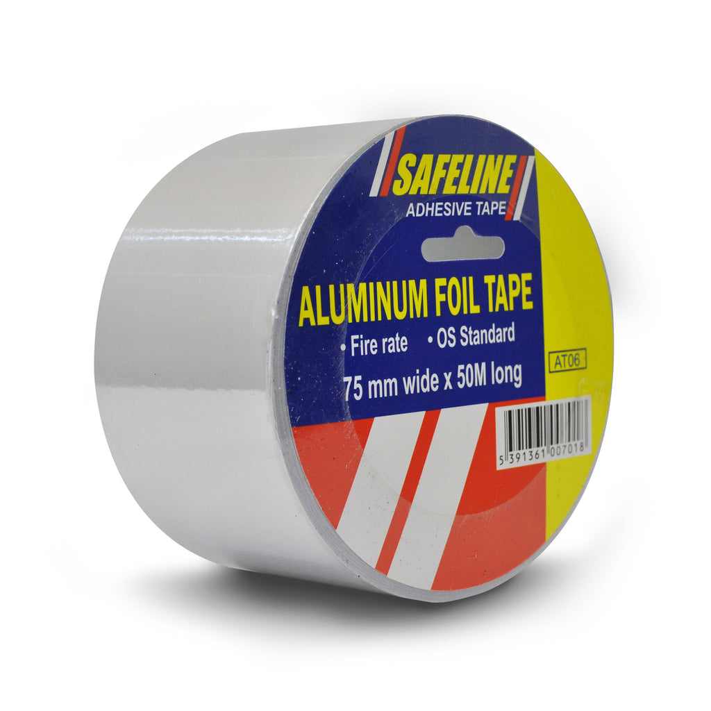 75mm x 50mt ALUMINIUM FOIL TAPE
