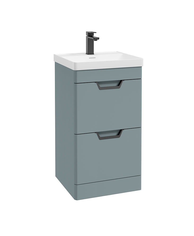 Freya 50cm 2 Drawer Floorstanding Vanity