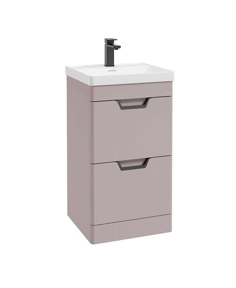 Freya 50cm 2 Drawer Floorstanding Vanity