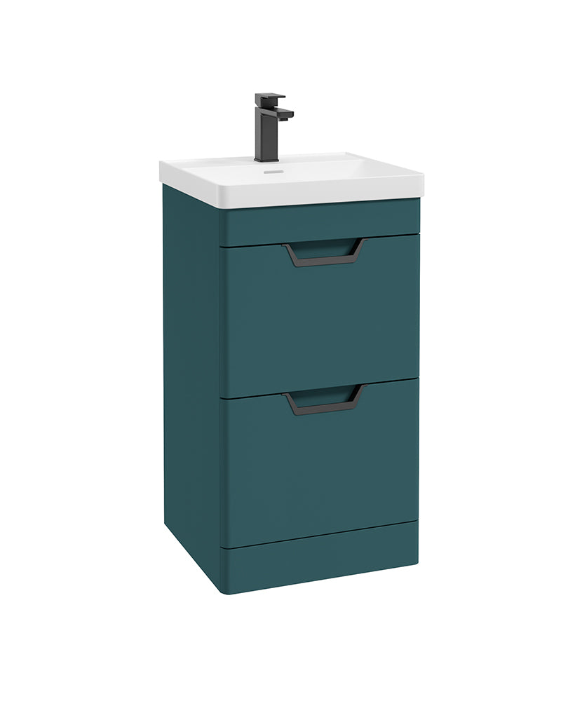 Freya 50cm 2 Drawer Floorstanding Vanity
