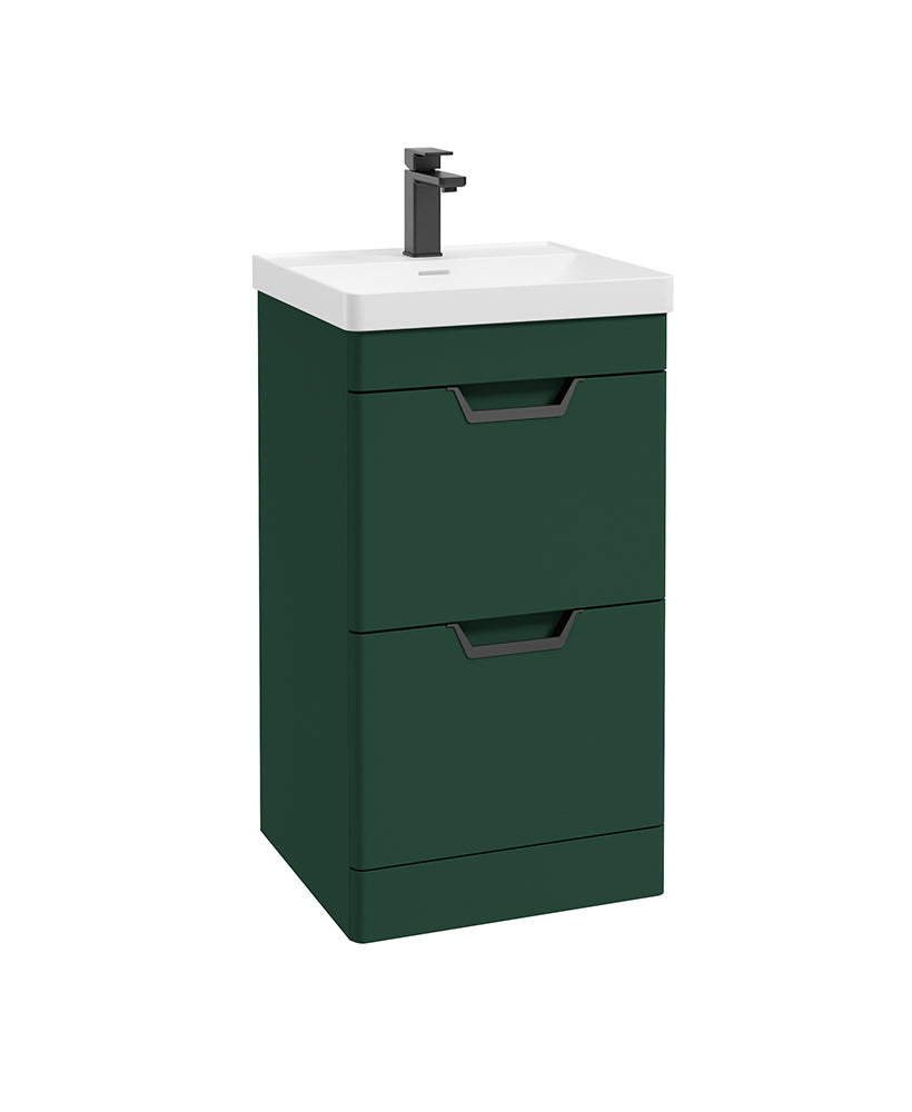 Freya 50cm 2 Drawer Floorstanding Vanity