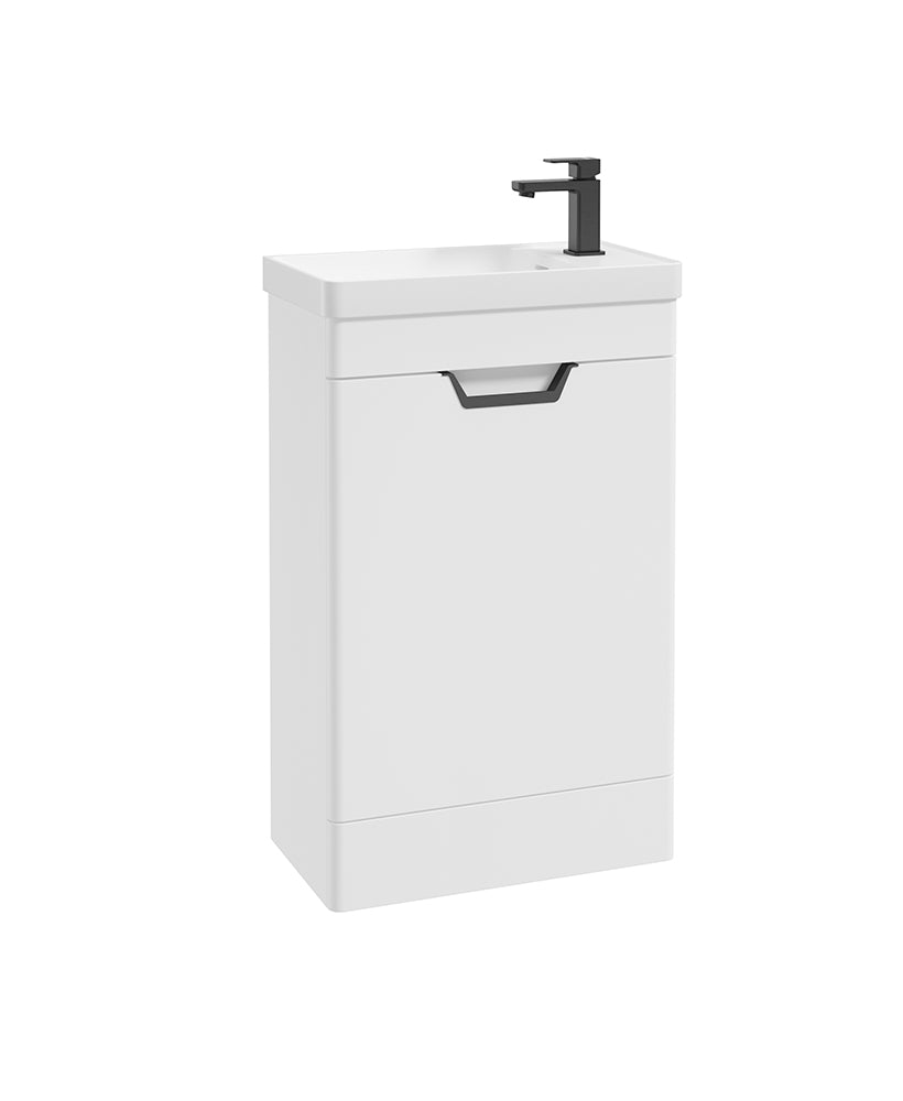 Freya 55cm 1 Door Cloakroom Floorstandin