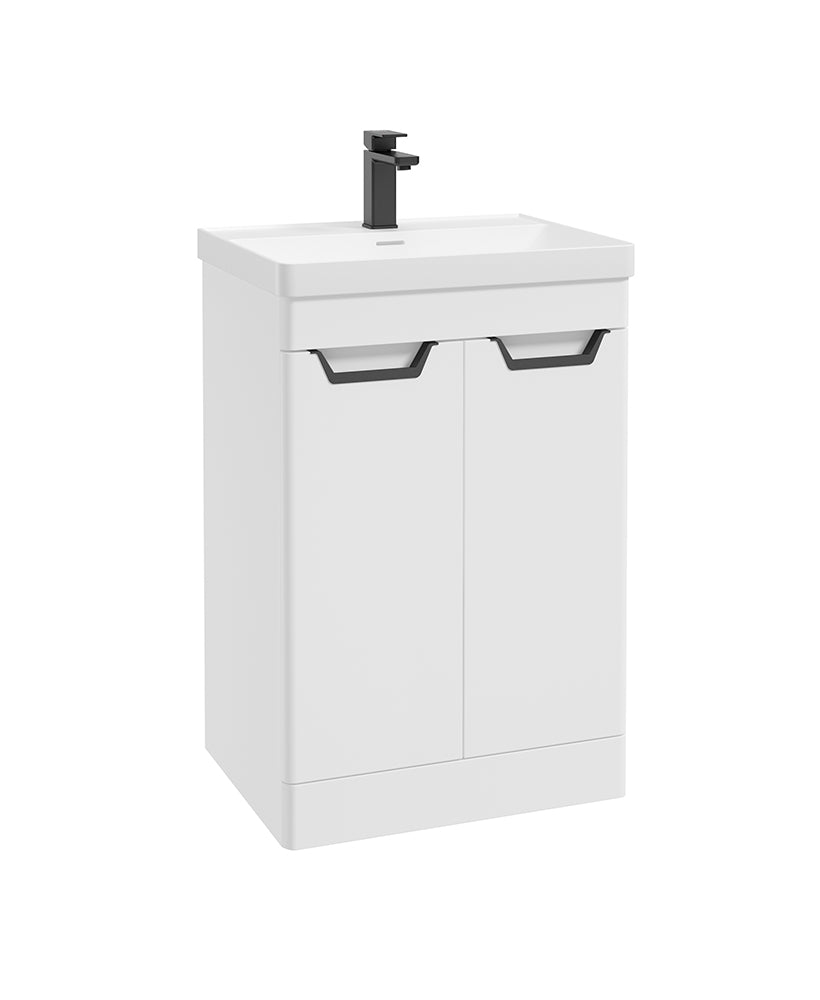 Freya 60cm 2 Door Floorstanding Vanity U