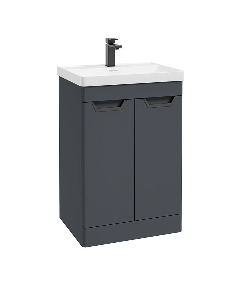 Freya 60cm 2 Door Floorstanding Vanity U