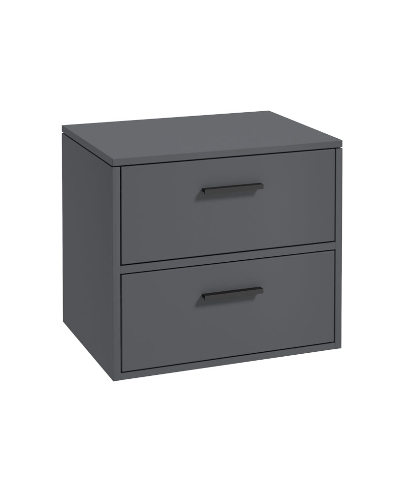 Finland 60cm Unit with Countertop Black