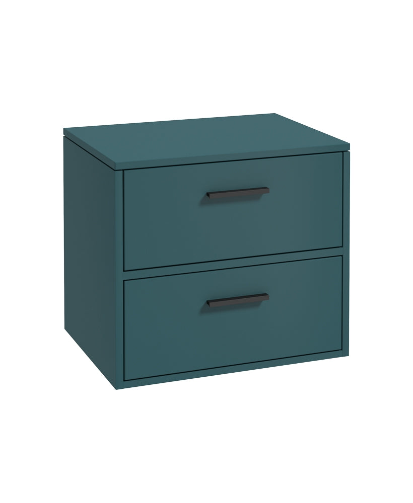 Finland 60cm Unit with Countertop Black