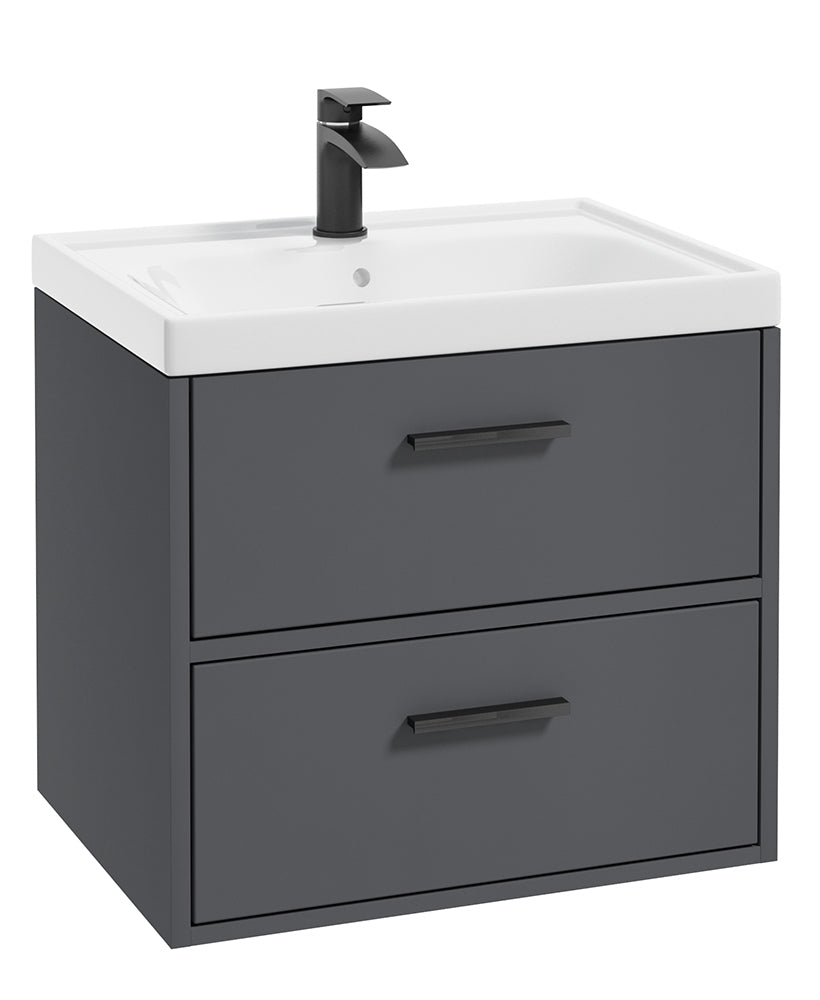 Finland Midnight Grey Matt 60cm Wall Hun