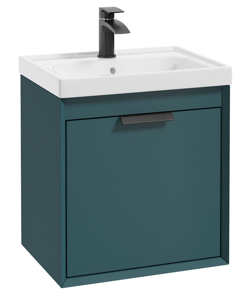 Fjord Ocean Blue Matt 50cm Wall Hung Van