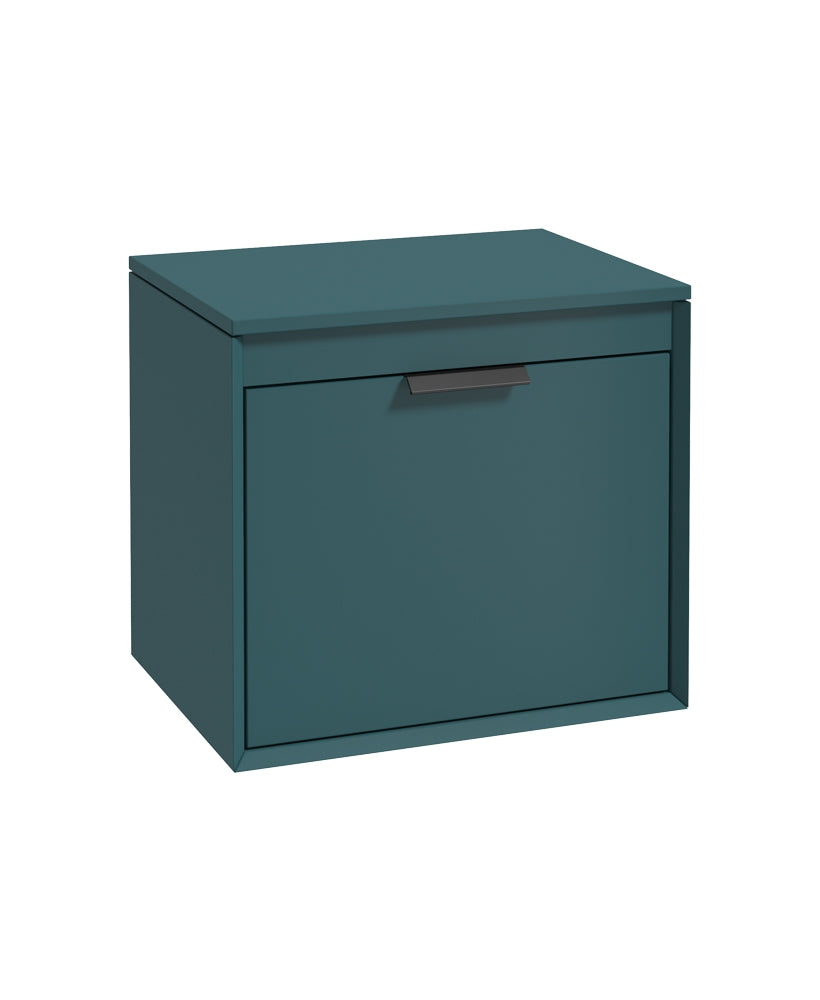 Fjord 60cm Unit with Countertop Black Ha