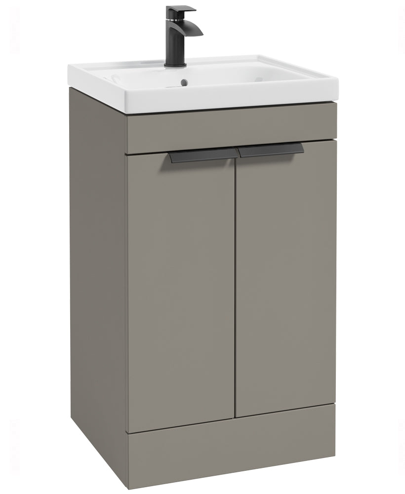 Stockholm Khaki Matt 50cm 2 Door Floor S