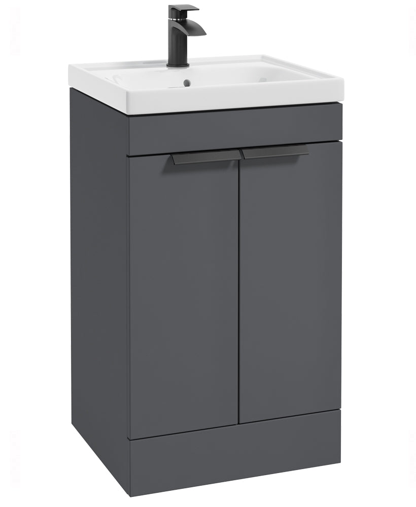 Stockholm Midnight Grey Matt 50cm 2 Door