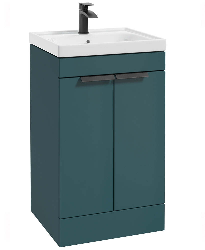 Stockholm Ocean Blue Matt 50cm 2 Door Fl