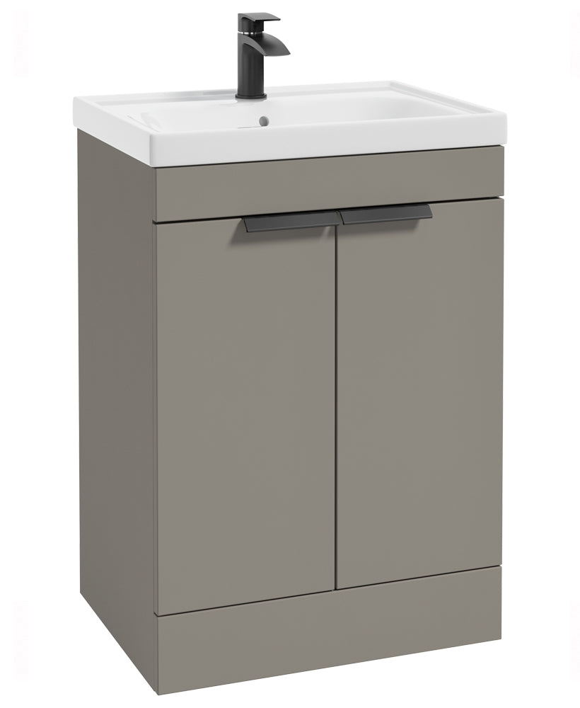 Stockholm Khaki Matt 60cm 2 Door Floor S