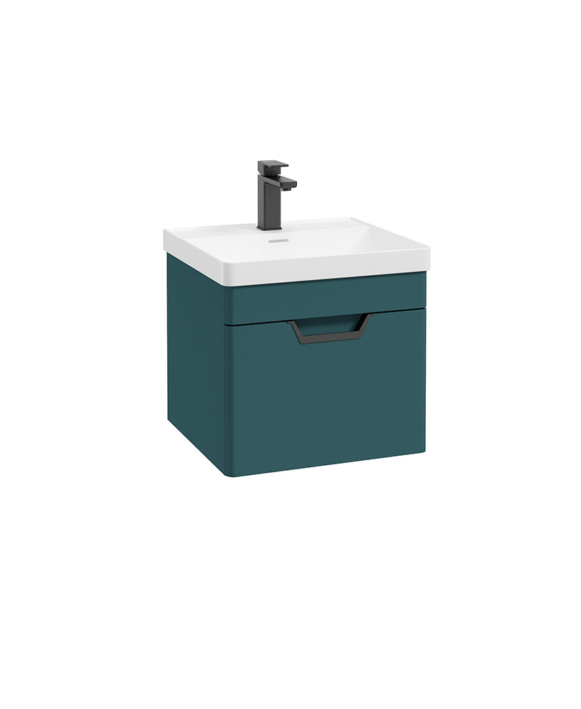 Freya 50cm 1 Drawer Wall Hung Vanity Uni