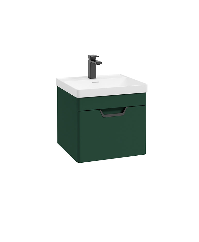 Freya 50cm 1 Drawer Wall Hung Vanity Uni