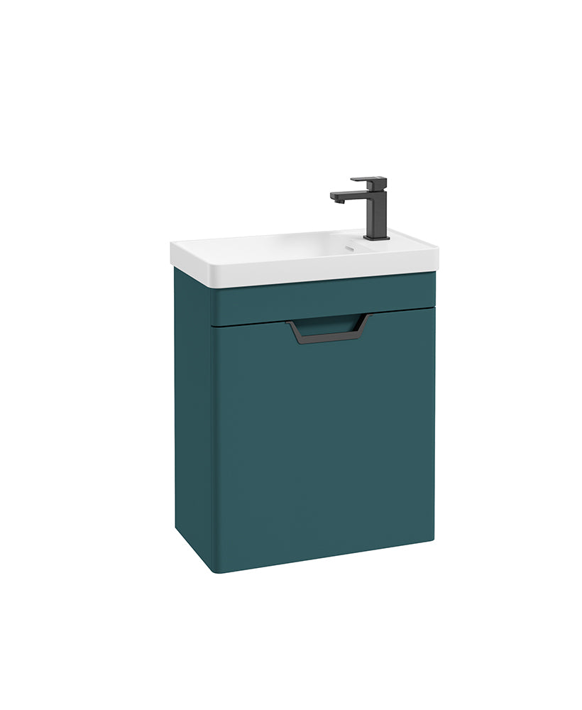 Freya 55cm 1 Door Cloakroom Wall Hung Va
