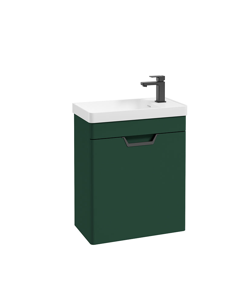 Freya 55cm 1 Door Cloakroom Wall Hung Va
