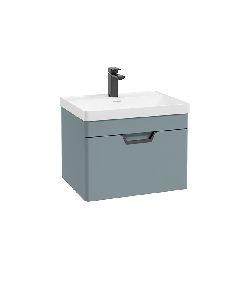 Freya 60cm 1 Drawer Wall Hung Vanity Uni