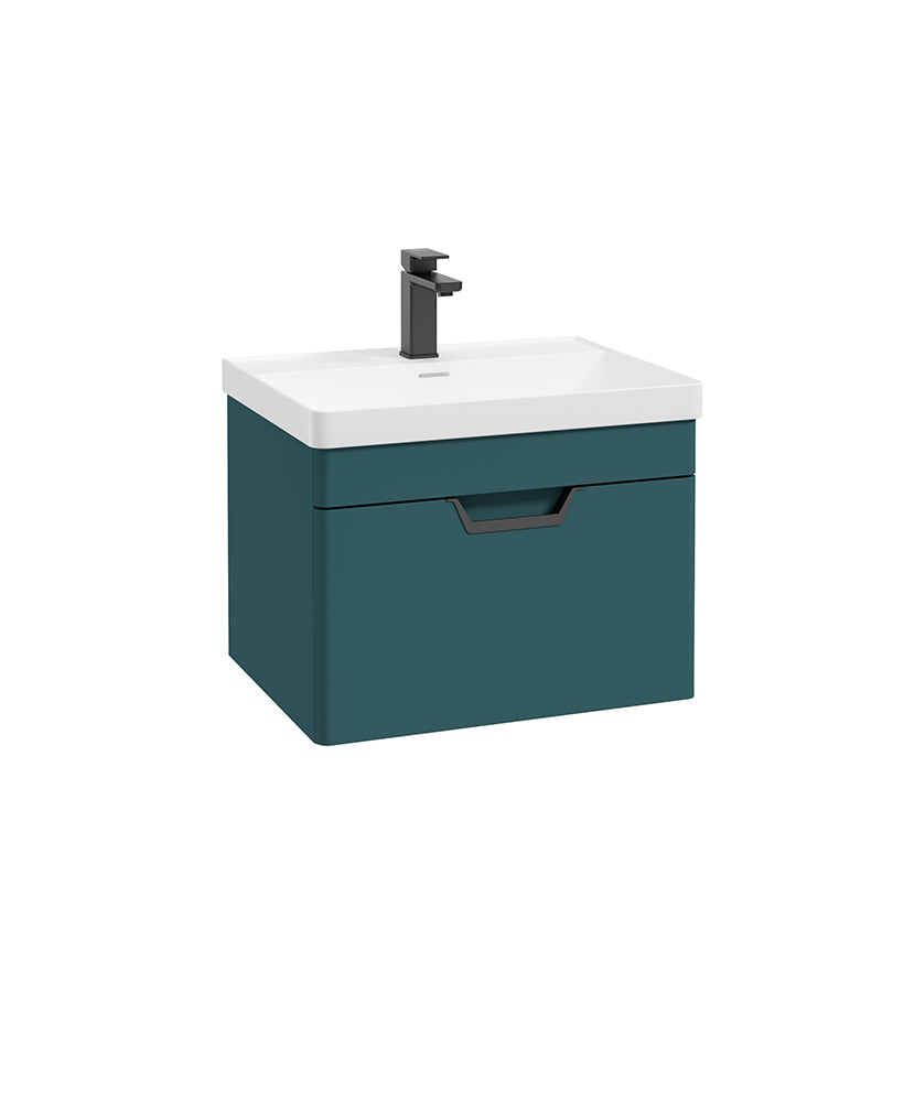Freya 60cm 1 Drawer Wall Hung Vanity Uni