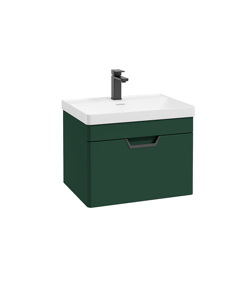 Freya 60cm 1 Drawer Wall Hung Vanity Uni