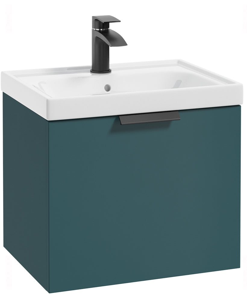 Stockholm Ocean Blue Matt 50cm Wall Hung