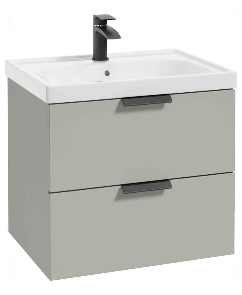 Stockholm Arctic Grey Matt 60cm Wall Hun