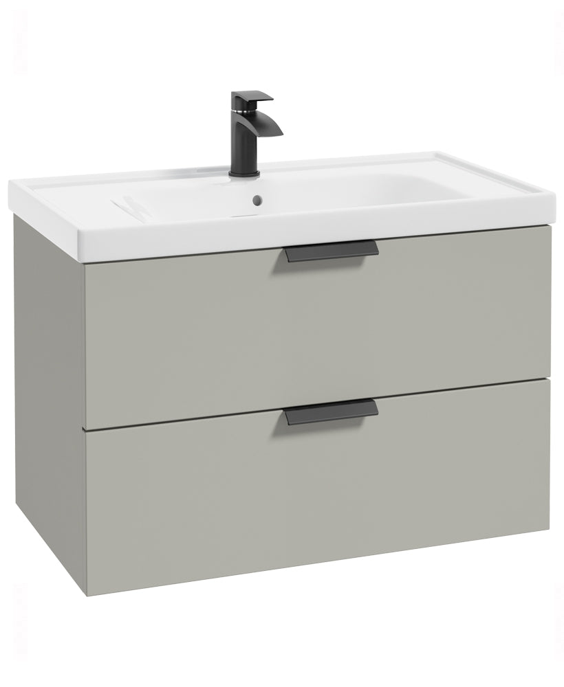 Stockholm Arctic Grey Matt 80cm Wall Hun