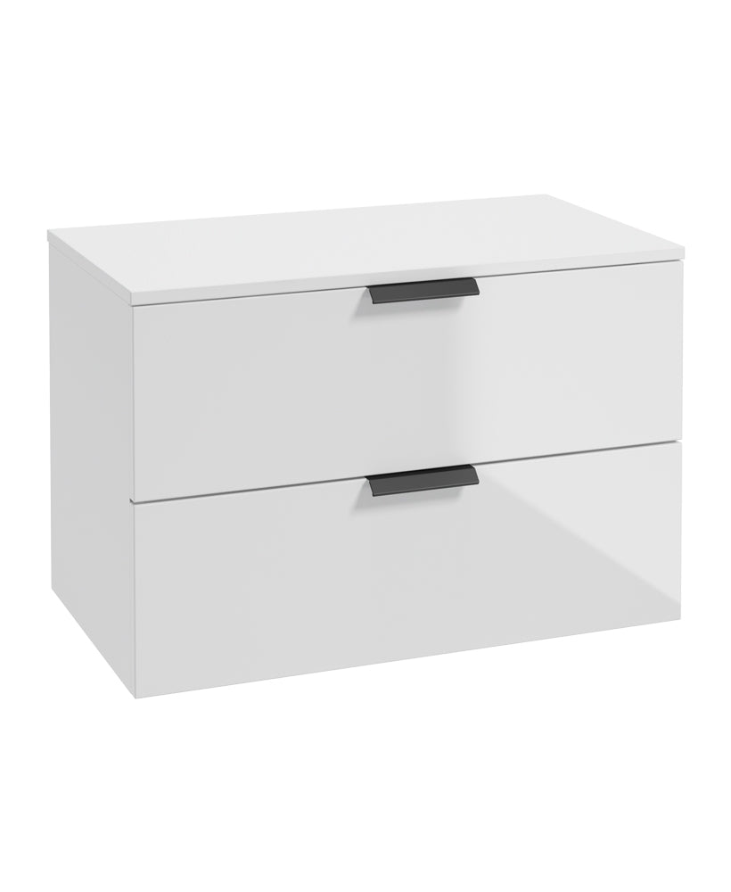 Stockholm 80cm Unit with Countertop Blac