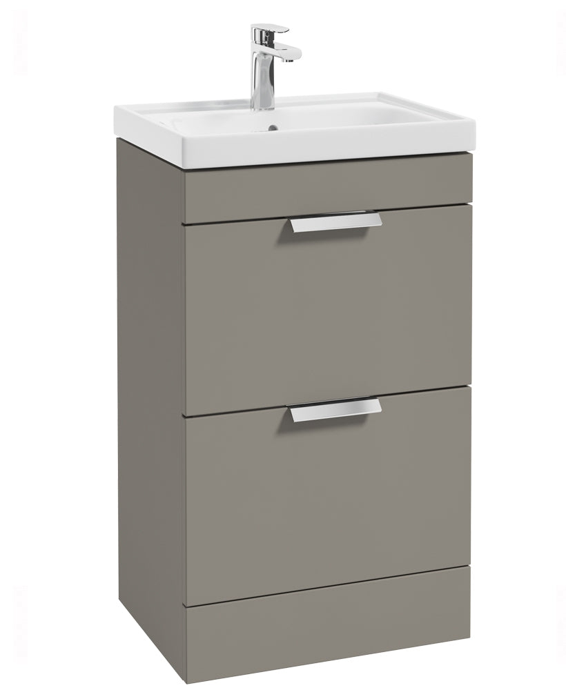 Stockholm Khaki Matt 50cm 2 Drawer Floor