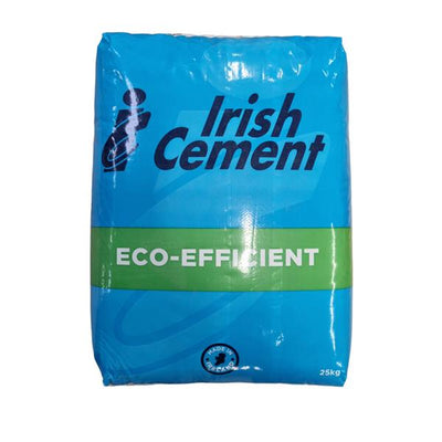 IRISH CEMENT 25KG PLASTIC BAG