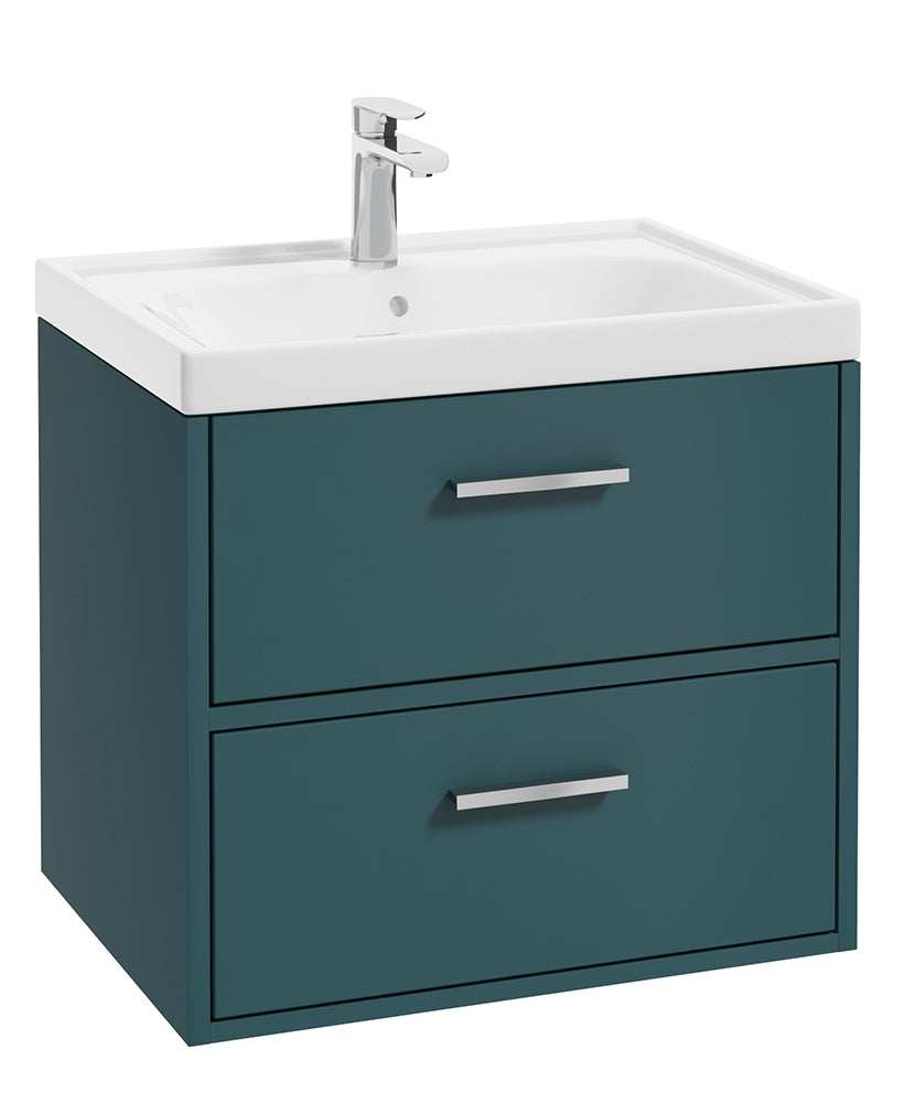 Finland Ocean Blue Matt 60cm Wall Hung V