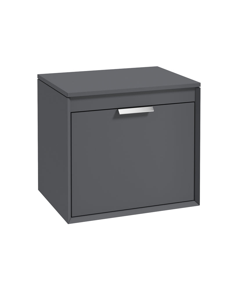Fjord 60cm Unit with Countertop Chrome H
