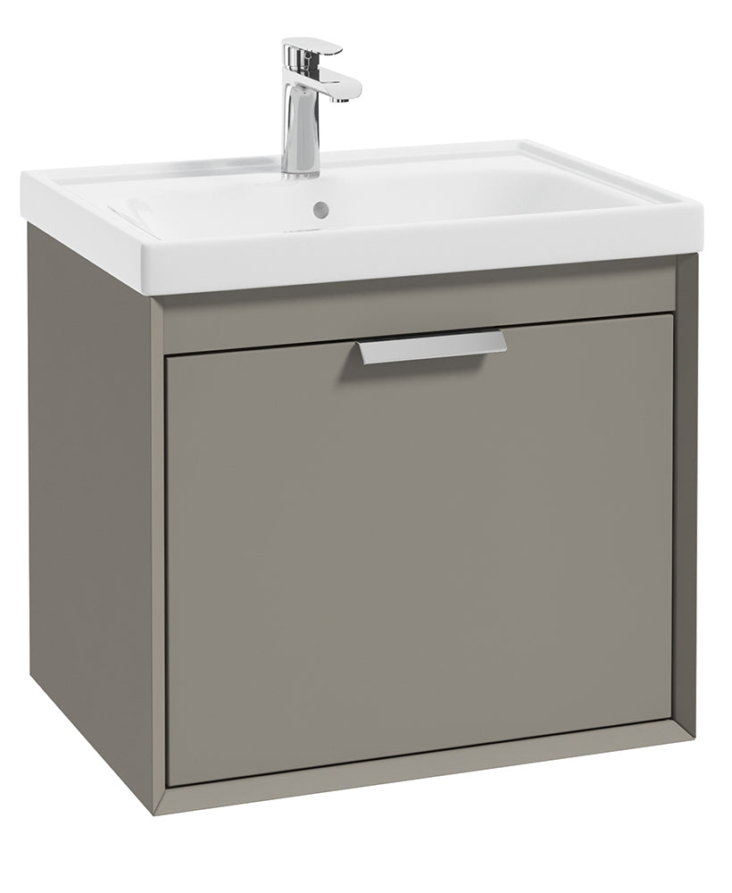 Fjord Khaki Matt  60cm Wall Hung Vanity