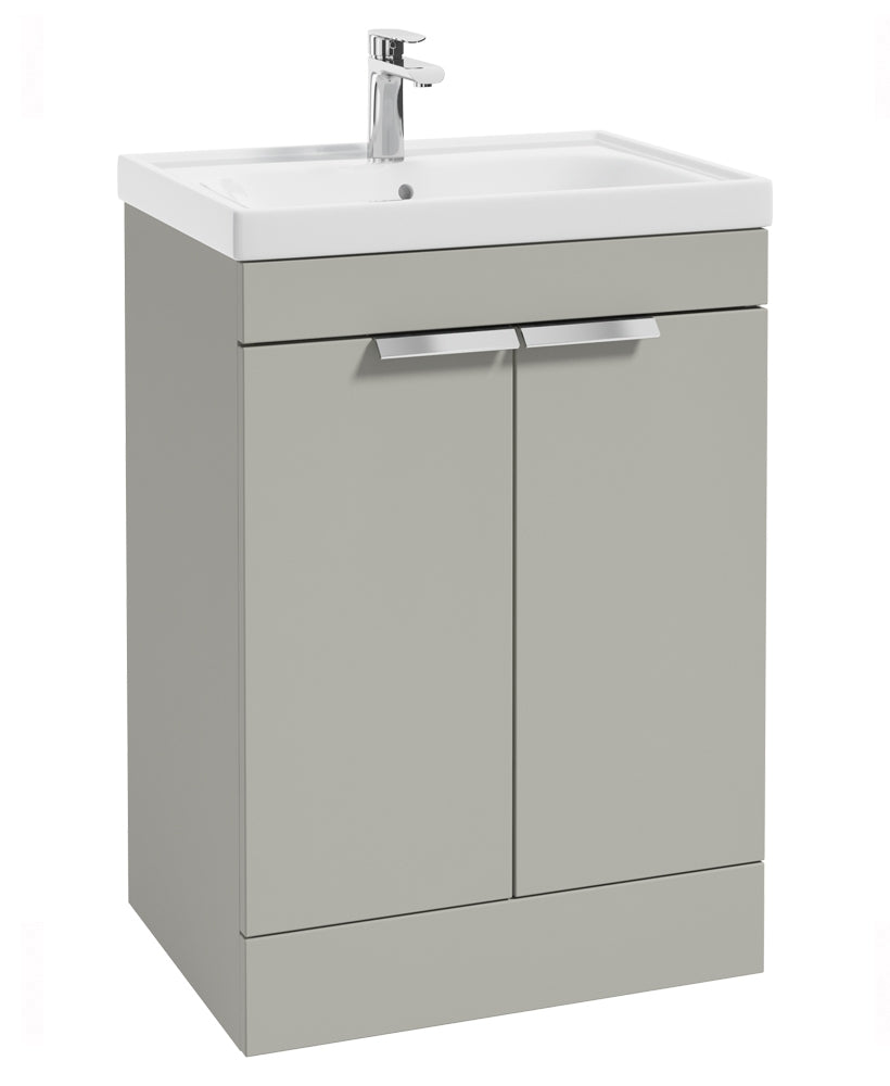 Stockholm Arctic Grey Matt 60cm 2 Door F