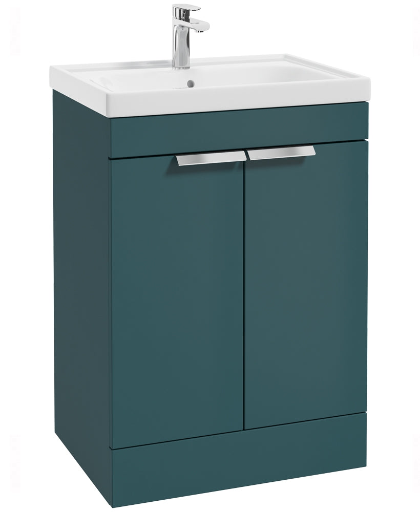 Stockholm Ocean Blue Matt 60cm 2 Door Fl