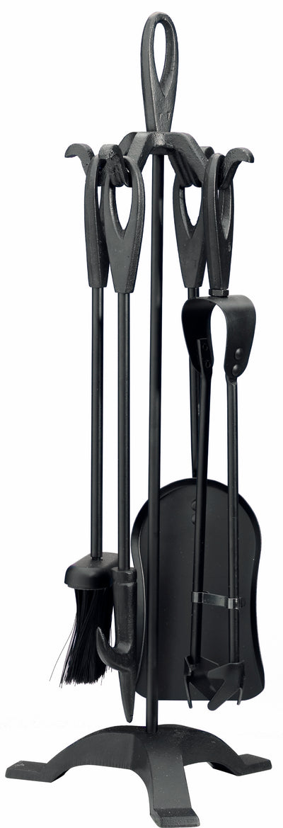 CASTLE LIVING 5 PCE BLACK COMPANION SET