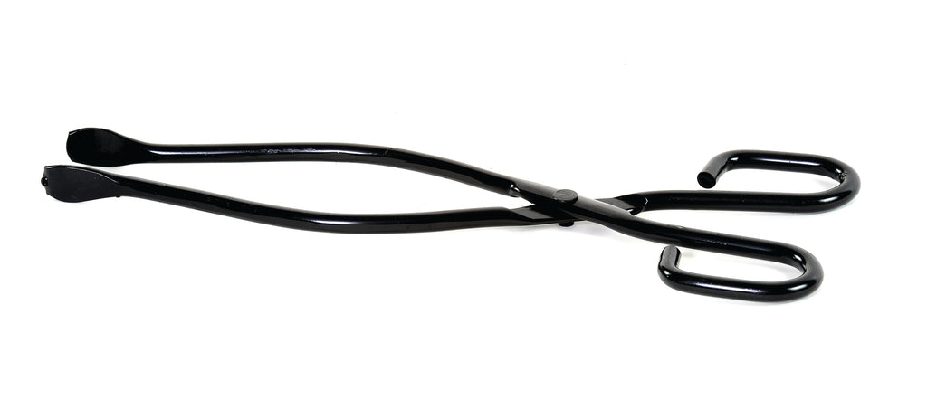 CASTLE LIVING 12.5 BLACK  FIRE TONGS