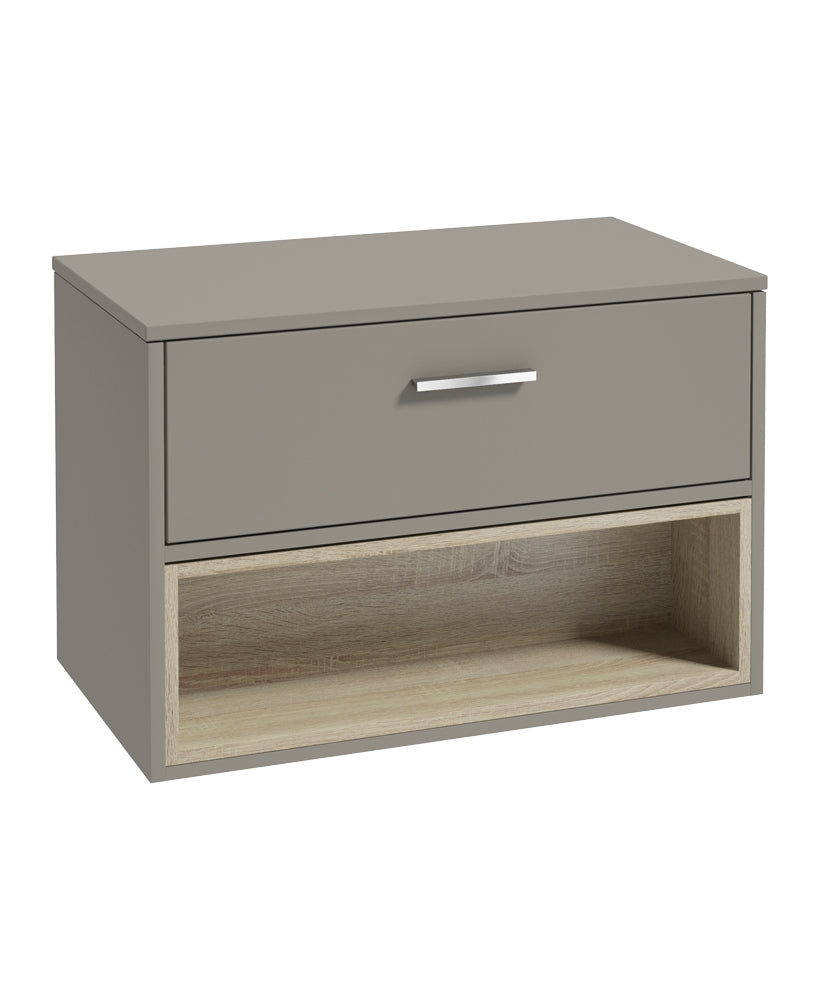Malmo 80cm Countertop Basin Khaki Matt -