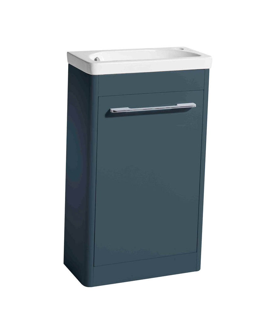 Contour Floor Mounted Cloakroom - Dark Blue