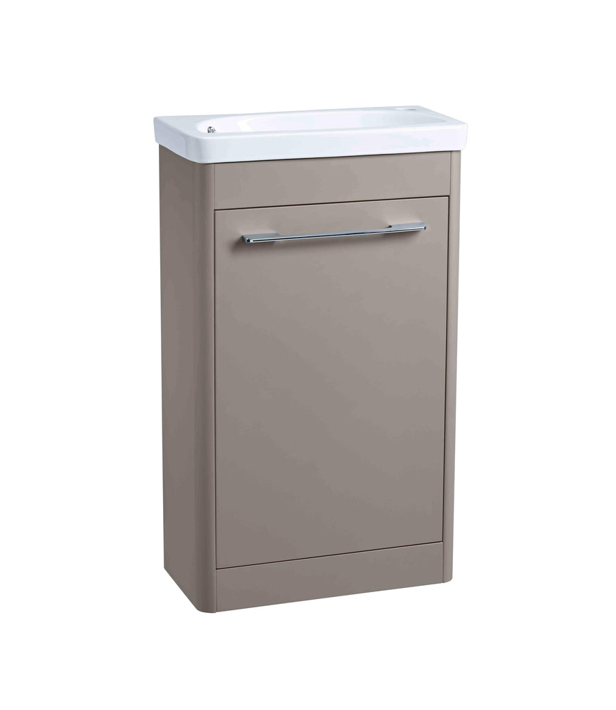 Contour Floor Mounted Cloakroom - Stone Grey
