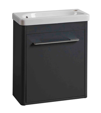 Contour Wall Mounted Cloakroom - Anthracite