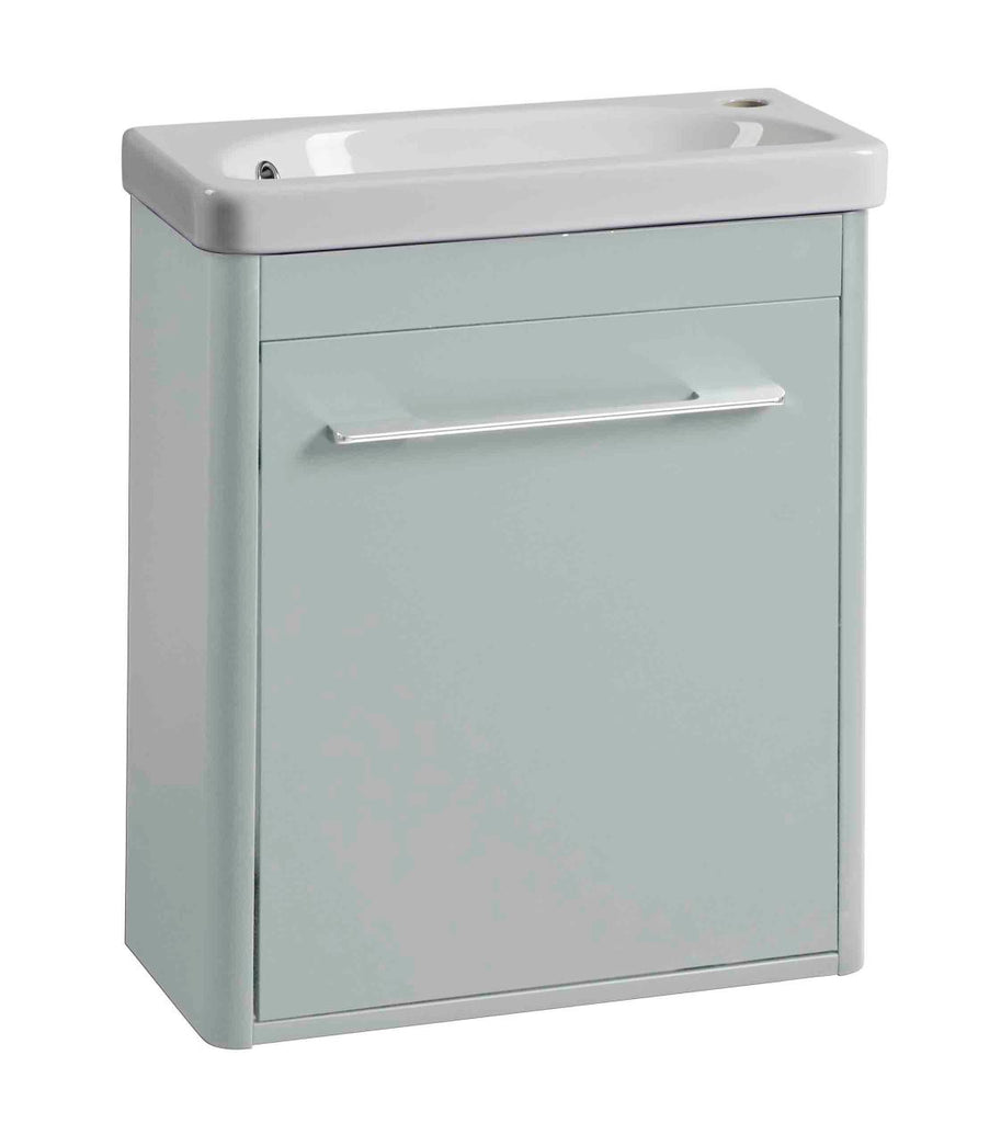 Contour Wall Mounted Cloakroom - Light Grey