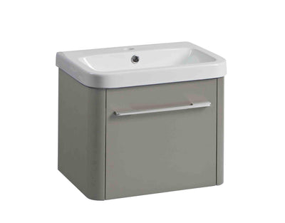 Contour 500mm Wall Mounted 1 Door - Stone Gre