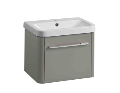Contour 500mm Wall Mounted 1 Door - Stone Gre